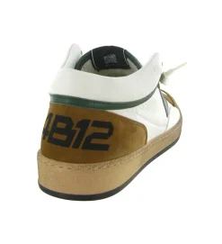baskets et sneakers - Montante - homme - Cuir - Blanc - 4b12