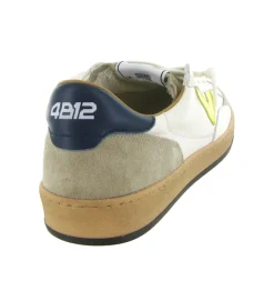baskets et sneakers - Montante - homme - Cuir - Blanc - 4b12