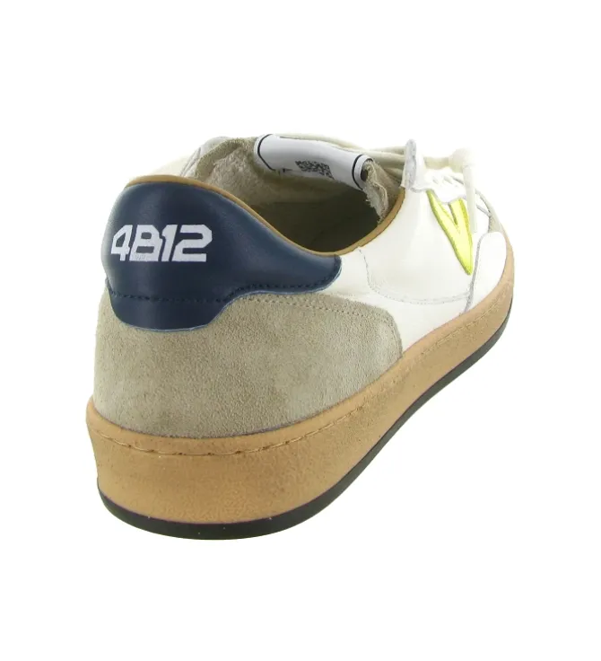 baskets et sneakers - Montante - homme - Cuir - Blanc - 4b12