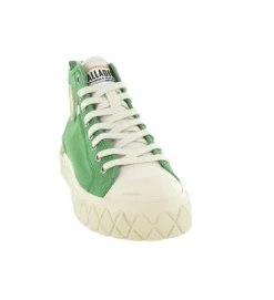 baskets et sneakers - Montante - femme - Toile - Vert - Palladium