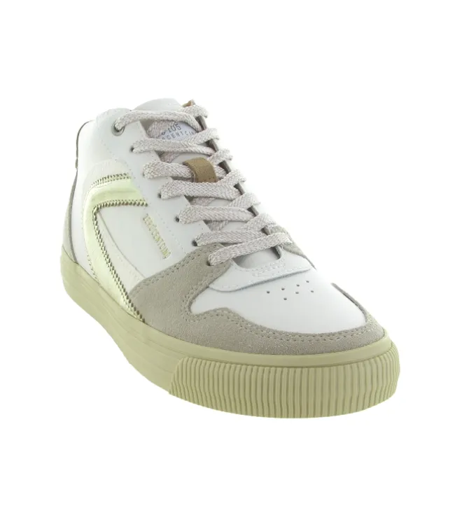 baskets et sneakers - Montante - femme - Cuir - Beige - 0.105