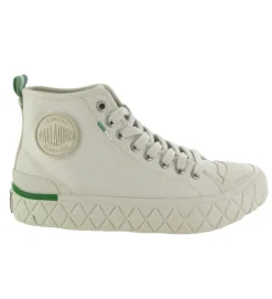 baskets et sneakers - Montante - femme - Toile - Blanc - Palladium