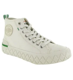 baskets et sneakers - Montante - femme - Toile - Blanc - Palladium