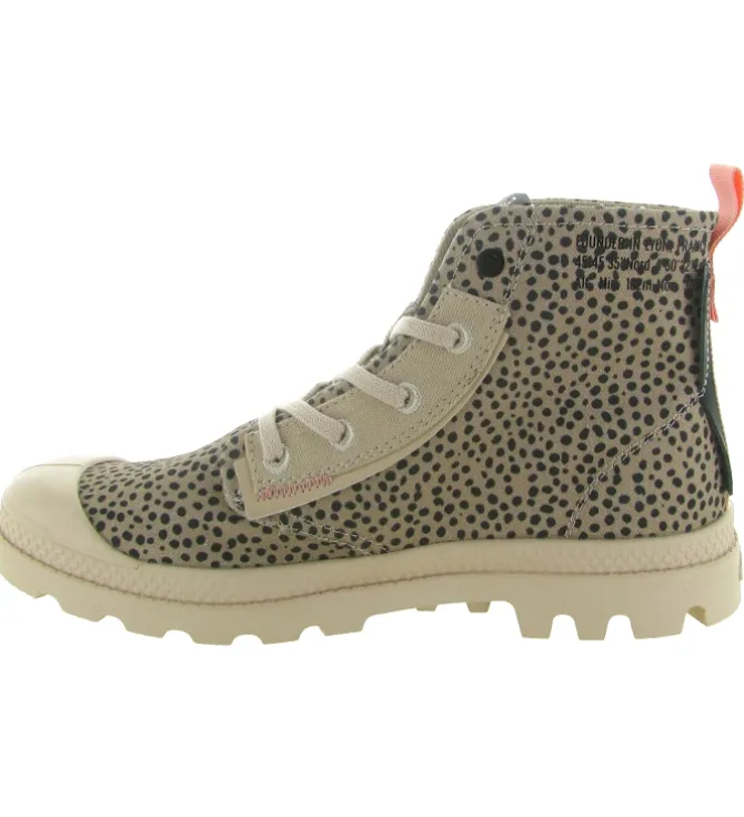 baskets et sneakers - Montante - femme - Toile - Léopard - Palladium