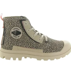 baskets et sneakers - Montante - femme - Toile - Léopard - Palladium