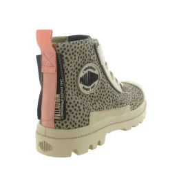 baskets et sneakers - Montante - femme - Toile - Léopard - Palladium