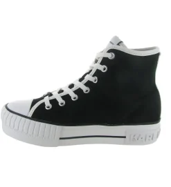 baskets et sneakers - Montante - femme - Toile - Noir - Karl lagerfeld