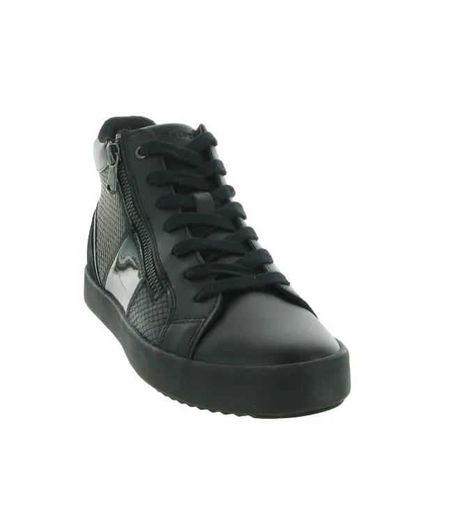 baskets et sneakers - Montante - femme - Synthétique - Noir - Geox