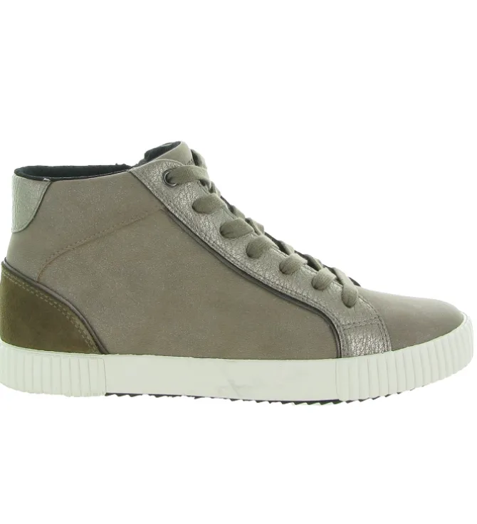 baskets et sneakers - Montante - femme - Synthétique - Taupe - Geox