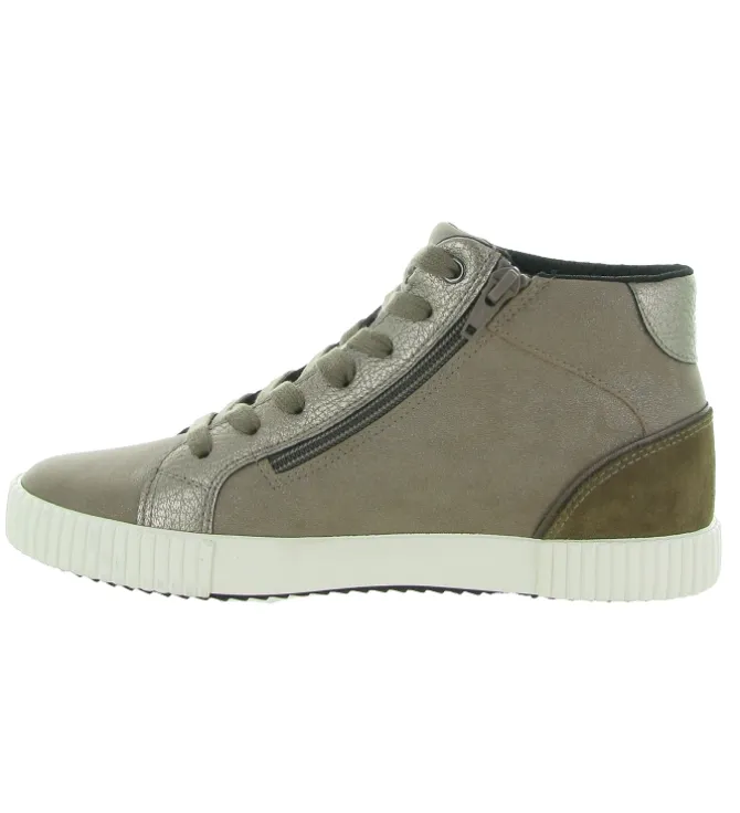 baskets et sneakers - Montante - femme - Synthétique - Taupe - Geox