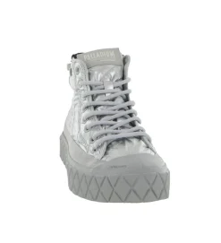 baskets et sneakers - Montante - femme - Synthétique - Argent - Palladium