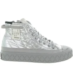 baskets et sneakers - Montante - femme - Synthétique - Argent - Palladium