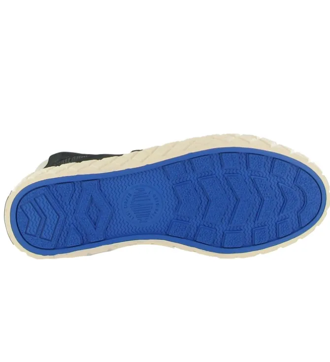 baskets et sneakers - Montante - femme - Cuir - Noir - Palladium