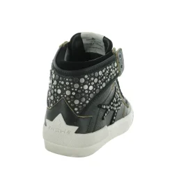 baskets et sneakers - Montante - femme - Cuir - Noir - Ash italia