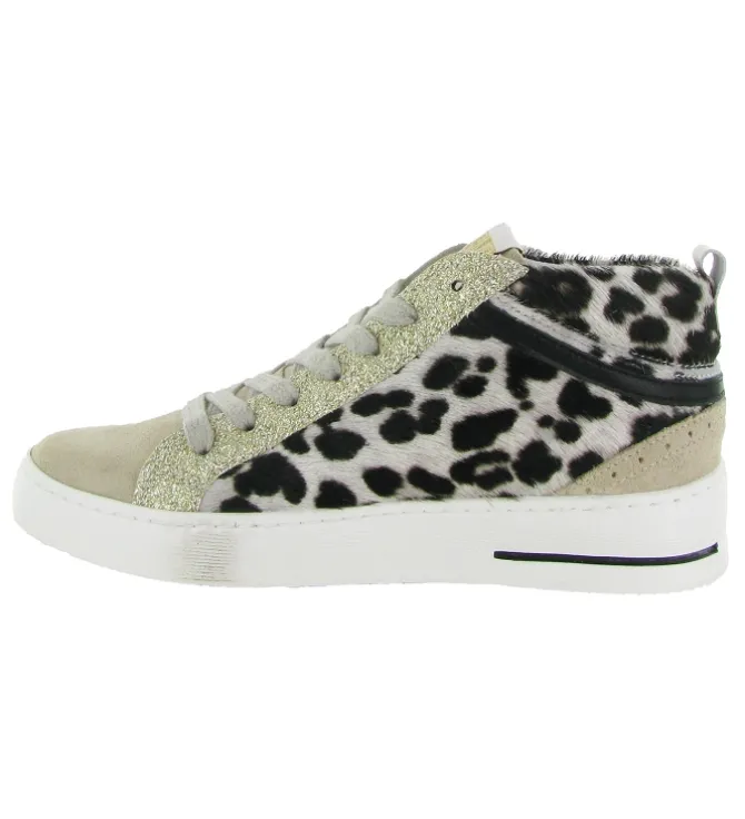 baskets et sneakers - Montante - femme - Cuir - Léopard - Semerdjian