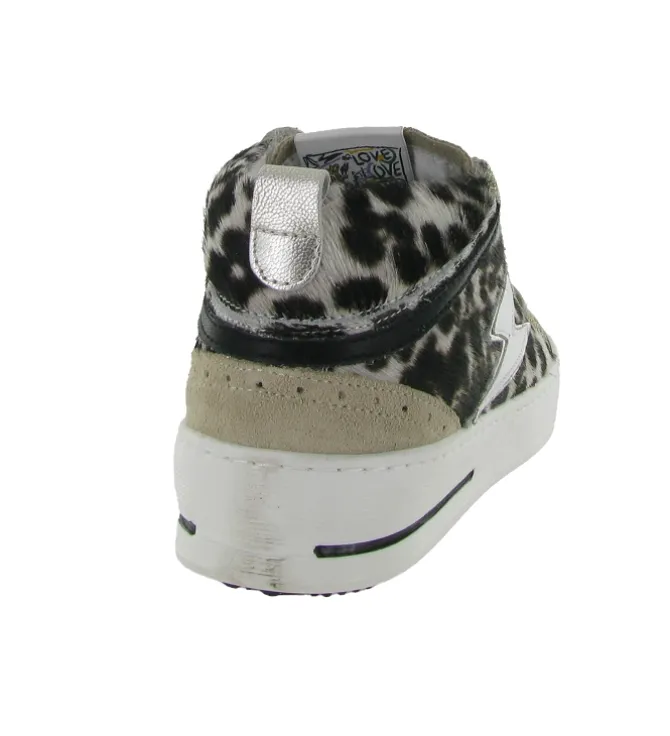 baskets et sneakers - Montante - femme - Cuir - Léopard - Semerdjian