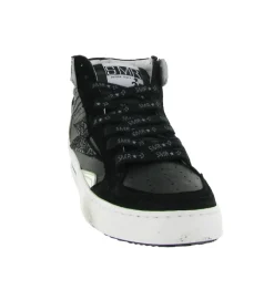 baskets et sneakers - Montante - femme - Cuir - Noir - Semerdjian