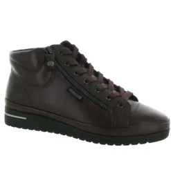 baskets et sneakers - Montante - femme - Cuir - Bordeaux - Mephisto