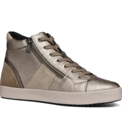 baskets et sneakers - Montante - femme - Synthétique - Bronze - Geox