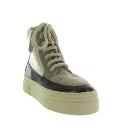baskets et sneakers - Montante - femme - Cuir - Beige - Armando