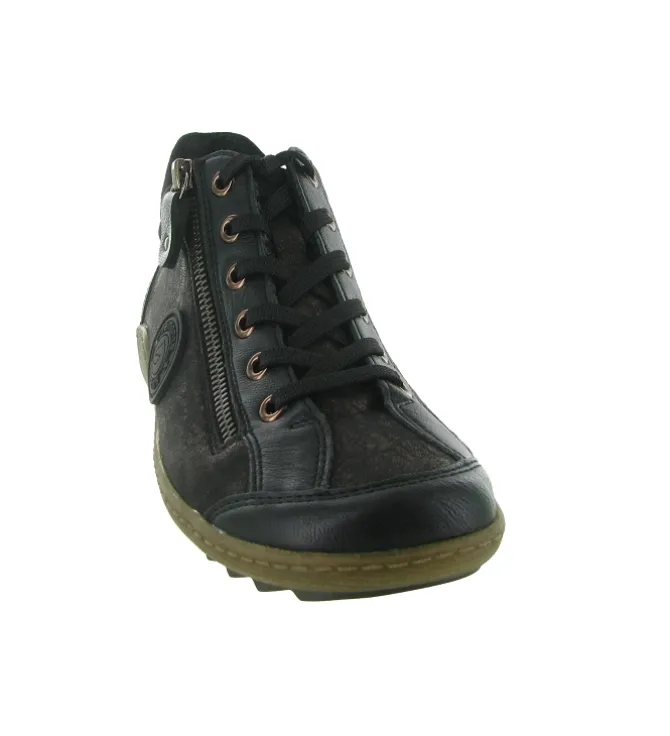 baskets et sneakers - Montante - femme - Cuir - Bronze - Remonte