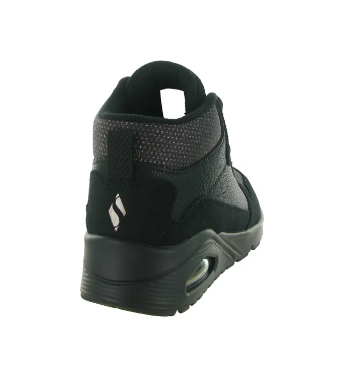 baskets et sneakers - Montante - femme - Synthétique - Noir - Skechers footwear