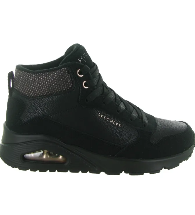 baskets et sneakers - Montante - femme - Synthétique - Noir - Skechers footwear
