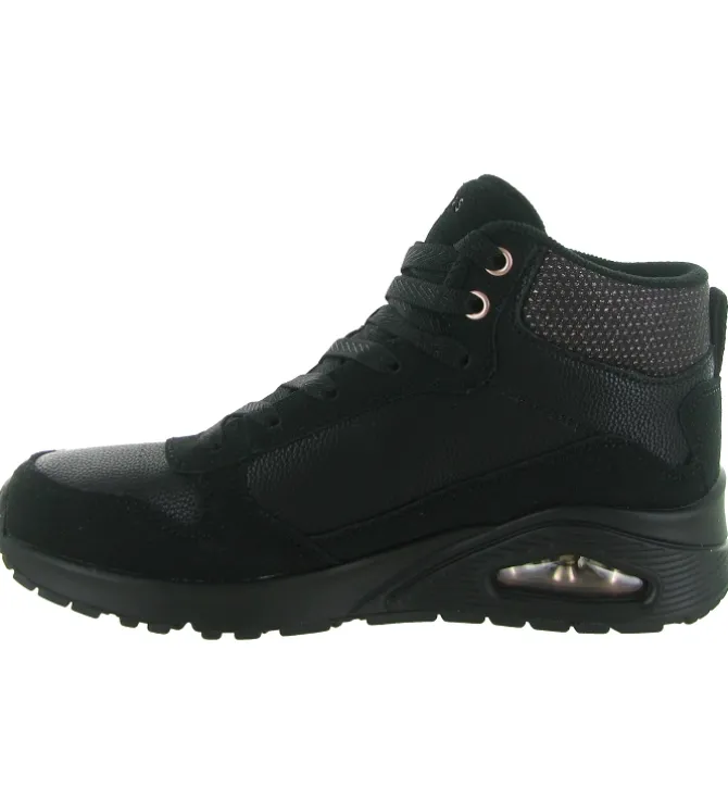 baskets et sneakers - Montante - femme - Synthétique - Noir - Skechers footwear