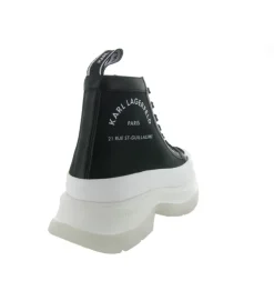 baskets et sneakers - Montante - femme - Toile - Noir - Karl lagerfeld