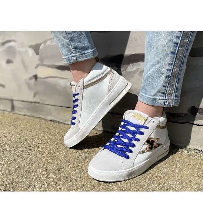 baskets et sneakers - Montante - femme - Cuir - Léopard - Semerdjian