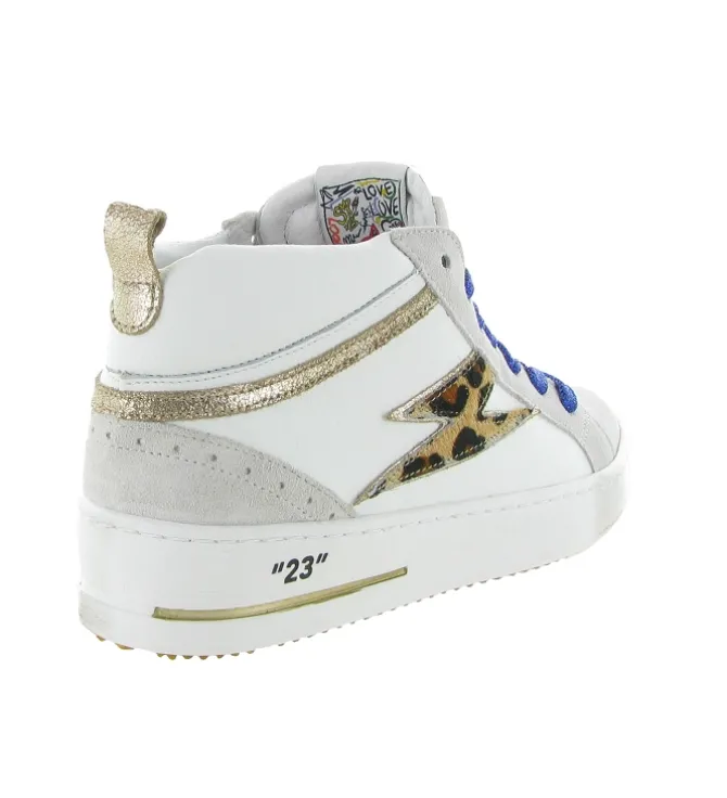 baskets et sneakers - Montante - femme - Cuir - Léopard - Semerdjian