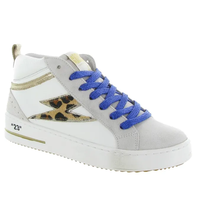 baskets et sneakers - Montante - femme - Cuir - Léopard - Semerdjian