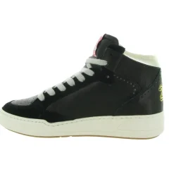 baskets et sneakers - Montante - femme - Cuir - Noir - Semerdjian