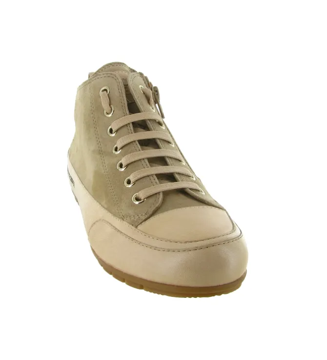baskets et sneakers - Montante - femme - Nubuck - Beige - Candice cooper