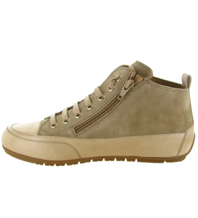 baskets et sneakers - Montante - femme - Nubuck - Beige - Candice cooper