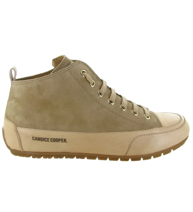 baskets et sneakers - Montante - femme - Nubuck - Beige - Candice cooper