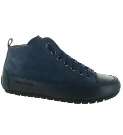 baskets et sneakers - Montante - femme - Nubuck - Bleu Marine - Candice cooper