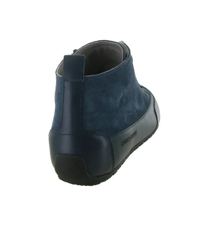 baskets et sneakers - Montante - femme - Nubuck - Bleu Marine - Candice cooper
