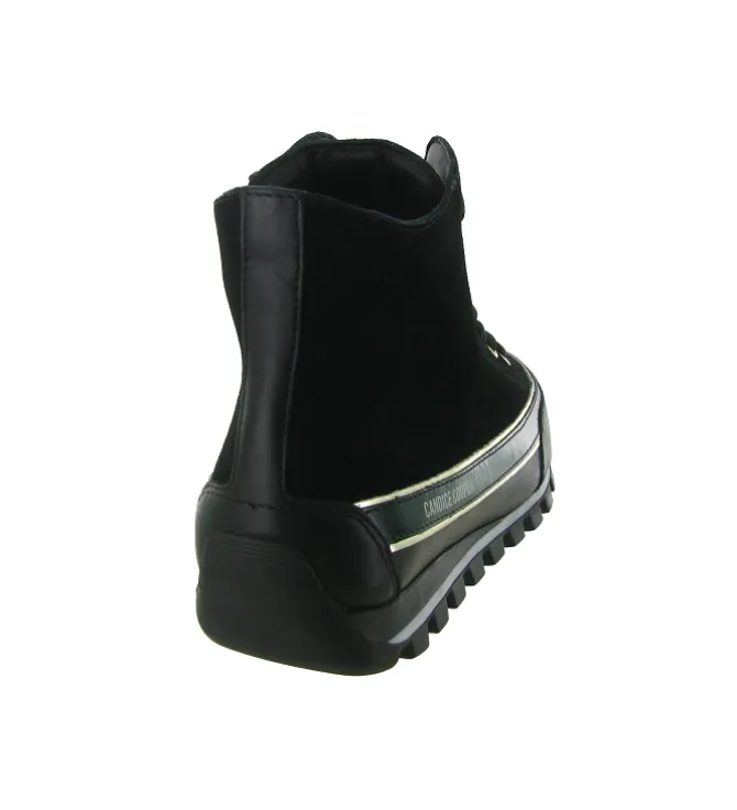 baskets et sneakers - Montante - femme - Nubuck - Noir - Candice cooper