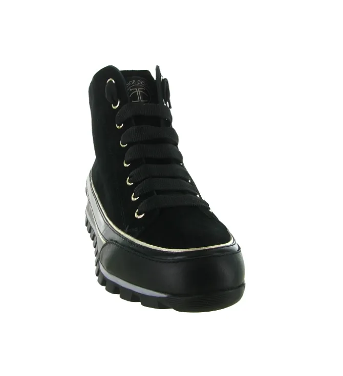 baskets et sneakers - Montante - femme - Nubuck - Noir - Candice cooper