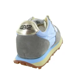 baskets et sneakers - Montante - femme - Nubuck - Bleu - 4b12