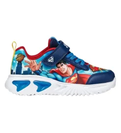 baskets et sneakers - Semelle souple - junior garcon - Synthétique - Bleu - Geox
