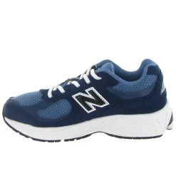 baskets et sneakers - Semelle souple - junior garcon - Nylon - Bleu Marine - New balance