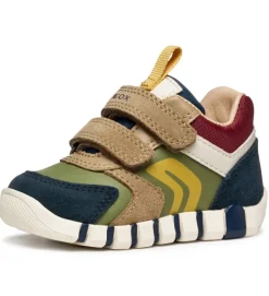 baskets et sneakers - Semelle souple - bebe garcon - Cuir - Multicolor - Geox