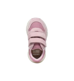 baskets et sneakers - Semelle souple - bebe fille - Cuir - Rose - Geox