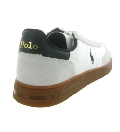 baskets et sneakers - Tendance - homme - Cuir - Blanc - Ralph lauren