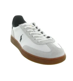 baskets et sneakers - Tendance - homme - Cuir - Blanc - Ralph lauren