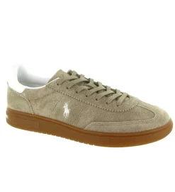 baskets et sneakers - Tendance - homme - Cuir - Beige - Ralph lauren