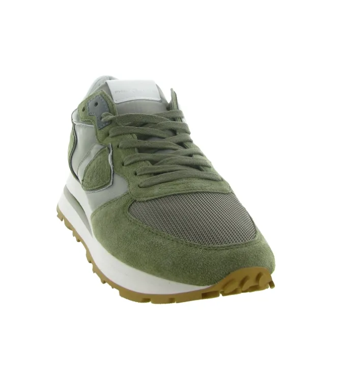 baskets et sneakers - Tendance - homme - Nubuck - Kaki - Philippe model