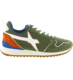 baskets et sneakers - Tendance - homme - Toile - Kaki - W6yz